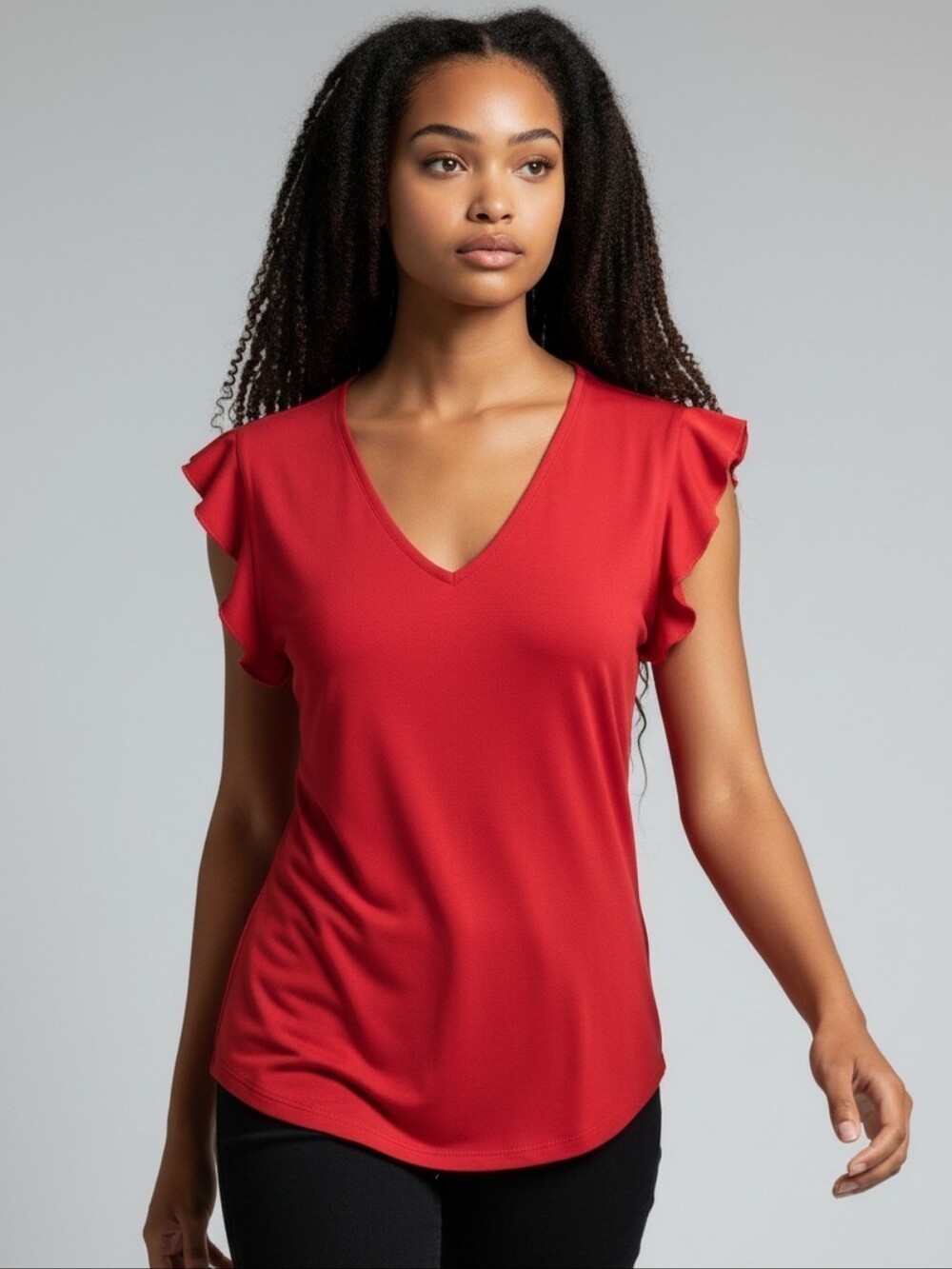 ANDREW MARC | ✨🌹 Gorgeous Red Sleeveless Blouse | EUC ✨ size S